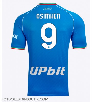 SSC Napoli Victor Osimhen #9 Replika Hemmatröja 2023-24 Kortärmad